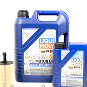 Audi Engine Oil Change Kit - Liqui Moly 071115562CKT9