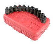 11 Piece Pipe Plug Socket Set - Sunex 3841