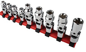 1/4" Drive 9 Piece Universal - Sunex 9912