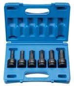 3/4" Drive 6 Piece Hex Driver - Grey Pneumatic Corp 8196MH