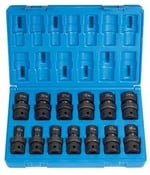 1/2" Drive 13 Piece 12 Point - Grey Pneumatic Corp 1713UM