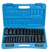 1/2" Drive 30 Piece SAE and - Grey Pneumatic Corp 1512DM