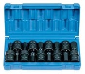 1/2" Drive 9 Piece Metric - Grey Pneumatic Corp 1499UMH