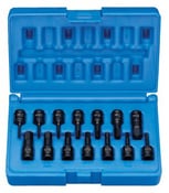 1/4" Drive 14 Piece Impact - Grey Pneumatic Corp 9298HC