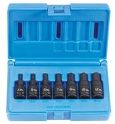 3/8" Drive 7 Piece Hex Driver - Grey Pneumatic Corp 1297MH