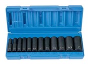 3/8" Drive 12 Piece 12 Point - Grey Pneumatic Corp 1202D