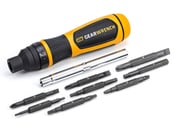 11-in-1 Ratcheting Multi-Bit Screwdriver - Gearwrench 80191R
