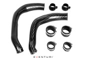 BMW Carbon Charge Pipe Set - Eventuri EVE-S55-CF-CHG