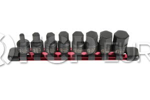 AF Imperial Stubby-Schraubenschlüssel Set 7-teilig – Kompakte Schlüssel Für Enge Stellen, Größen 3/8" Bis 3/4"