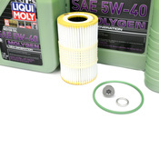 Audi Engine Oil Change Kit - Liqui Moly 06E115562HKT2