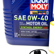 Audi Engine Oil Change Kit - Liqui Moly 06L115562KT32