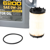 Audi Engine Oil Change Kit - Liqui Moly 06M198405FKT9