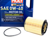 VW Oil Change Kit (0W40) - Liqui Moly KIT-00397
