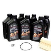VW Oil Change Kit (5W40) - Genuine VW KIT-00481