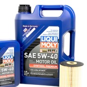 VW Oil Change Kit (5W40) - Liqui Moly KIT-00482