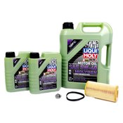 Audi Engine Oil Change Kit - Liqui Moly 06D115562KT25