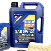 Audi Engine Oil Change Kit - Liqui Moly 06D115562KT27
