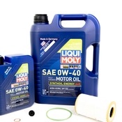Audi Engine Oil Change Kit - Liqui Moly 06E115562EKT4
