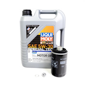Audi Engine Oil Change Kit - Liqui Moly 06J115403QKT11