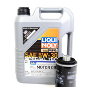 Audi Engine Oil Change Kit - Liqui Moly 06J115403QKT11