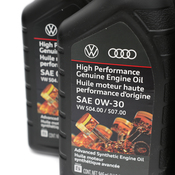 VW Oil Change Kit (0W30) - Genuine VW KIT-00415