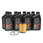 VW Oil Change Kit (5W40) - Genuine VW KIT-00465