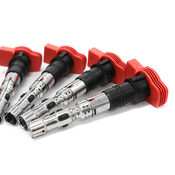 Audi Ignition Coil Kit - Eldor 077905115KT6