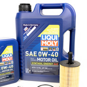 VW Oil Change Kit (0W40) - Liqui Moly KIT-00402