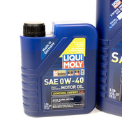VW Oil Change Kit (0W40) - Liqui Moly KIT-00402