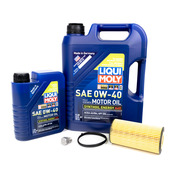 VW Oil Change Kit (0W40) - Liqui Moly KIT-00406