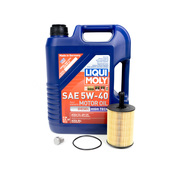 VW Oil Change Kit (5W40) - Liqui Moly KIT-00411