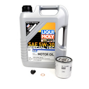 Audi Engine Oil Change Kit - Liqui Moly 04E115561HKT11