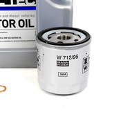 Audi Engine Oil Change Kit - Liqui Moly 04E115561HKT11