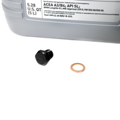 Audi Engine Oil Change Kit - Liqui Moly 04E115561HKT11