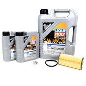Audi Engine Oil Change Kit - Liqui Moly 06D115562KT26