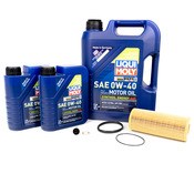 Audi Engine Oil Change Kit - Liqui Moly 06E115562CKT26