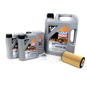 Audi Engine Oil Change Kit - Liqui Moly 079198405AKT13