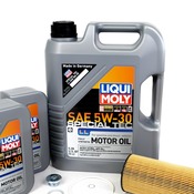 Audi Engine Oil Change Kit - Liqui Moly 079198405AKT13