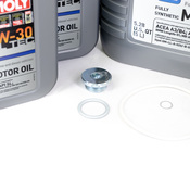 Audi Engine Oil Change Kit - Liqui Moly 079198405AKT13