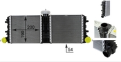 Audi Radiator - Mahle Behr 376701251