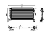 Volvo Radiator - Mahle Behr 32224829