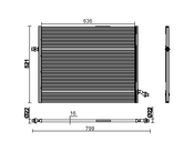 Mercedes Radiator - Mahle Behr 0995003603