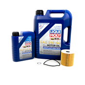 Volvo Oil Change Kit 5W40 - Liqui Moly 1275810KT6