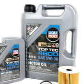 Volvo Oil Change Kit 5W30 - Liqui Moly 1275810KT7