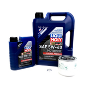 Volvo Oil Change Kit 5W40 - Liqui Moly 3517857KT7