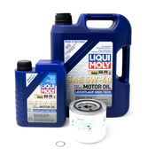 Volvo Oil Change Kit 5W40 - Liqui Moly 3517857KT8