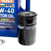 VW Oil Change Kit (0W40) - Liqui Moly KIT-00395