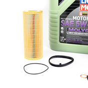 Audi Engine Oil Change Kit - Liqui Moly 06E115562AKT10