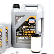 Audi Engine Oil Change Kit - Liqui Moly 06M198405FKT20