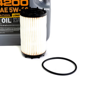 Audi Engine Oil Change Kit - Liqui Moly 06M198405FKT20